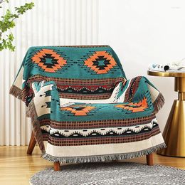 Blankets Throw Blanket Polyester Cotton Soft Nordic Sofa Leisure Multifunctional Bedspread Thin Quilt Home