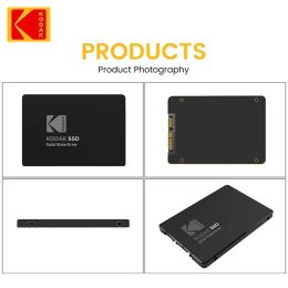 Kodak-SSD Internal Hard Drive for Laptop Computer and Desktop, HDD 2.5, X120 PRO, 1TB, 512GB, 128GB, 256GB, HD SATA3