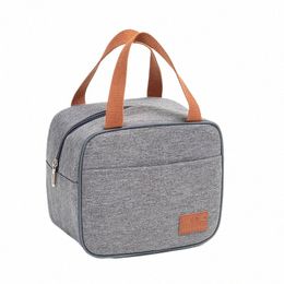 insulated Lunch Bag Portable Tote Family Travel Cooler Bags Fresh Thermal Bento Bag Picnic Drink Fruit Food Women Men Bag t125#