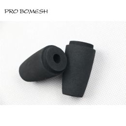 Rods Pro Bomesh 4Pcs/Pack 5cm 5g Inner Diam 10mm EVA Split Grip Rear Grip DIY Fishing Rod Building Component Repair Pole