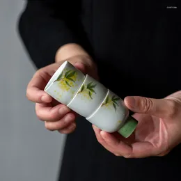 Cups Saucers TANGPIN Ceramic Hand -painted Osmanthus Tea Cup Retro 35ml