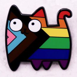 LGBT rainbow animal brooch Cute Anime Movies Games Hard Enamel Pins Collect Cartoon Brooch Backpack Hat Bag Collar Lapel Badges