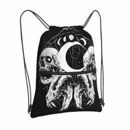 mo Drawstring Bags Kawaii For Women Sports Backpack Football Riding Competiti All-match Northern Europe Creative Arts Riding H1FW#