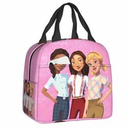 spirit Riding Free Insulated Lunch Bag for Women Kids Reusable Cooler Thermal Lunch Box Work School Picnic Food Ctainer Bags K5Xn#