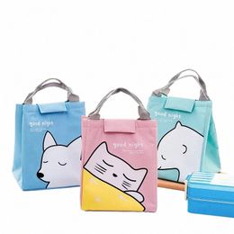 cooler Lunch Bag Fi Cute Food Tote Work School Pouch Thermal Breakfast Case Women Picnic Travel Lunch Box Bags Case k59j#