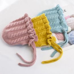 Baby Girl Hat Soft Infant Accessories Children Wool Hat Thickened Autumn Winter Boys Care Children Knitting Hat