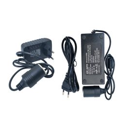 AC Adapter DC 110V 220V To 12V 2A 5A 8A 10A Power Adapter Car Cigarette Lighter Converter Inverter 220V 12V Lighter With EU Plug