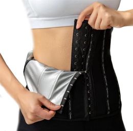 Waist Trainer Belt Corsets Sweat Sauna Suit For Women Waist Trimmer Slimming Belly Band Body Shaper Sports Girdles Weight Loss 2117887190