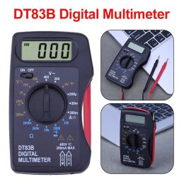 DT83B Portable Digital Multimeter 1999 Counts Mini Pocket Ammeter Voltmeter Current Voltage Ohm Metre Battery Capacity Tester