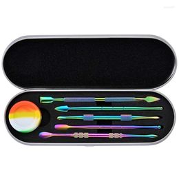 Nail Art Kits Stainless Steel Pick Magic Colour Picker Manicure Push Double-Headed Scoop Remover Tool