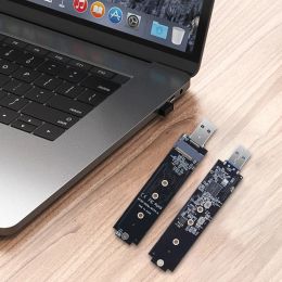 M.2 SSD SATA/NVMe To USB 3.1 Adapter B+M Key/M Key M2 To USB 3.1 SSD Riser Card Board 10Gbps USB3.1 Gen 2 NVMe PCIe To USB3.1