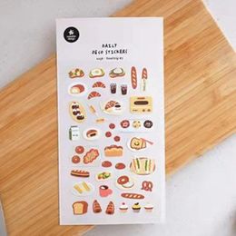 Gift Wrap Suatelier Food Trip Sticker Junk Journal Scrapbooking Material Korea Journaling Craft Supplies Po Decoration