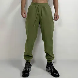 Men's Pants Fall Winter Casual Sports Street Trend Loose Plus Size Elastic Drawstring Sweatpants Muscle