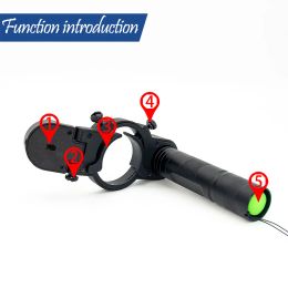 High quality Portable spray paint gun LED light Color correction lighting tool paint gun lights accessories