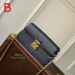 Deluxe Designer 19CM Crossbody 10A Quality Mirror Chain Bag Cowhide Chain Bag Designer Handbag High Quality with Box YL307
