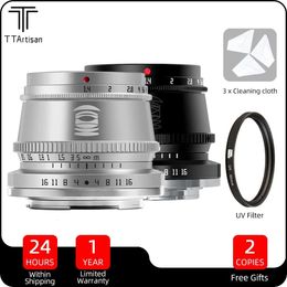 TTArtisan 35mm 4 APSC Prime Lens for E Fujifilm XF Mount M RF Leica L Z M43 Camera Lenses 240327