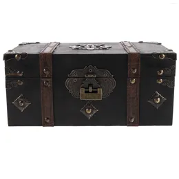 Storage Bags Wood Jewelry Boxes Wooden Case Sundries Organizer Trinket Treasure Chest Decorative Container Bracelets