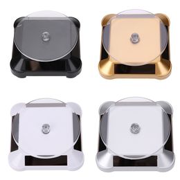 ABS Rotating Organizer 10x10x4cm 038 Rotating Display Stand Portable Optical Drive for Watch Phone Jewelry Display Stand