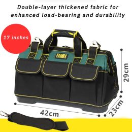 1PC Multifunctional Toolkit Electrician Maintenance Canvas Thickening Tool Bag Wear Resistant Setup Toolkit