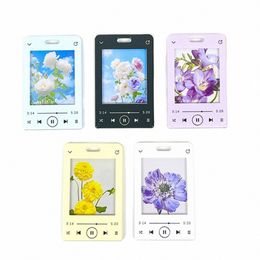 photocard Frame Music Player Printed Card Display Photo Holder Photo Protecti Card Sleeve Candy Color Card Holder Decorati 04B5#