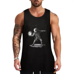 Men's Tank Tops Moonlotov Top Gym T-shirts Man Summer Clothes