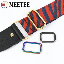 5/10Pcs Bag Strap Buckles Metal Ring Buckle Webbing Belt Leather Clasp Handbag Chain Adjuster Hooks DIY Hardware Accessories