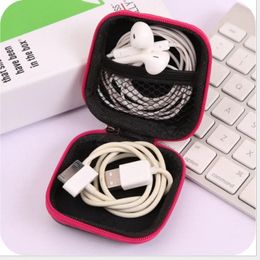 Personalised Eva Storage Box for Headphone Digital Camera Mobile Power and Computer Bags in Square Shape for Customization Options and