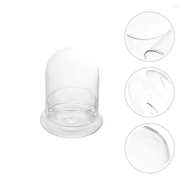 Vases Bell Shaped DIY Glass Bottle Flower Pot Clear Cake Dome Micro Landscape Container