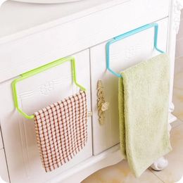 Kitchen Storage Supplies Hanger Bathroom Hanging Towel Holder Organizer Rack Cupboard Household Door Accessories Tools