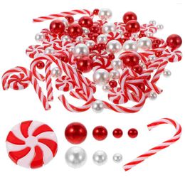 Vases Christmas Props Fillers For Pearl Ornaments Flower Acrylic Xmas Decoration Pearls