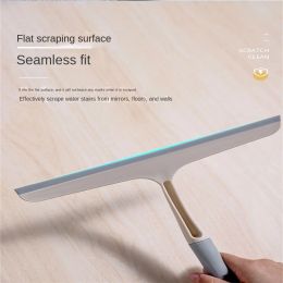 Silicone Non-Slip Glass Wiper Cleaner Household Window Cleaning Tool Cleaning Glass Scraper For Bathroom Mirror Tiles Water