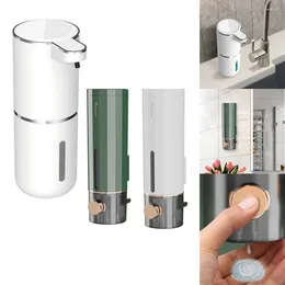 Liquid Soap Dispenser Touchless Automatic Temperature Display Electric Infrared Sensor Foam Machine Adjustment Wall-mounted