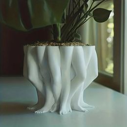 PolyLeg Planter Multi Legs Planter Unique Home Decor Abstract Plant Pot Indoor Planter Succulent Planter 240320