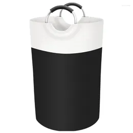 Laundry Bags 1Pc Collapsible Basket Hamper Dirty Clothes Waterproof Aluminium Handles 90L