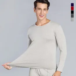 Men's Thermal Underwear 2Pcs Winter Warm Men Cotton Sets Long Johns Tops Bottom Wear