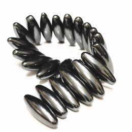 6PCS-100PCS Strong Magnetic Therapy Relief Toy Oval Shape Olive Rattle Power Ferrite Magnet Beads Set Health Care Massager