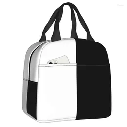 Storage Bags Ethan Markiplier Mark Black And White Split Bag Cooler Thermal Insulated Lunch Box For Women School Picnic Food Tote