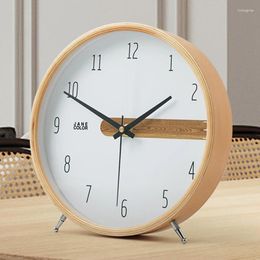 Table Clocks Desk Clock Ornament Living Room Small Modern Simple Pendulum Digital