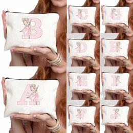 cute Ballet Girls Women's Cosmetic Makeup W Bag Travel Toiletry Bags Travel Organizer School Teacher Mistr Dancer Gift 69Fs#