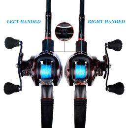 Reels Spinning Fishing Reel 7:1:1 Ultralight Streamline Magnetic Brake Bait Casting Reel Fishing Tackle Bait Cast Fishing Reel