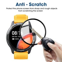 For Xiaomi watch S1 Active Tempered Glass Cover HD Screen Protector Anti-scratch Film for Mi Watch S1/S1 Pro/Color 2 Accessories