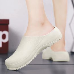 STRONGSHEN Men Kitchen Shoes Outdoor EVA Garden Clogs Waterproof Hotel Restaurant Shoes Oil Proof Non-slip Working Shoes Unisex