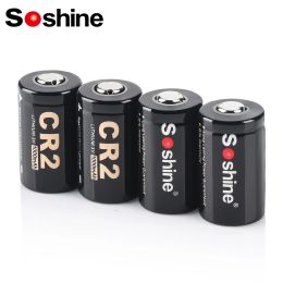 Soshine CR2 3V Primary Lithium Battery 3-Volt 1000mah Batteries Non-Rechargeable Battery for Microphones Camera Smoke Detector