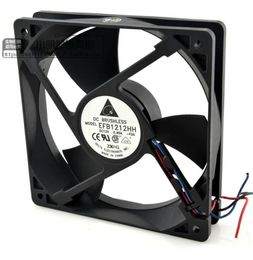 For Delta EFB1212HH FOO ROO 12025 12cm Large air volume double ball fan 3 pin fan4528034