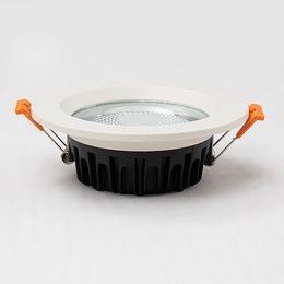 Led Downlight White Body Spot COB 220V 5W 7W 9W 12W 15W 18W 20W 24W 30W 40W Lighting Fixtures Recessed Down Lights Indoor Light