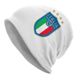 Berets World 4 Stars Soccer Football Legends Figc Bonnet Hat Knitting Hats Cool Autumn Winter Skullies Beanies Adult Warm Cap