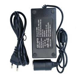 AC DC 220V To 12V Car Adapter 110V 220V 12V 10A Power Adapter Supply Car Cigarette Lighter Converter Inverter 220V With EU Plug