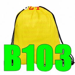latest 2024 Q1 BB 103 Drawstring Bag BB103 Belt Waterproof Backpack Shoes Clothes Yoga Running Fitn Travel Bag A3OH#