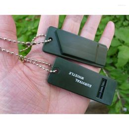 Keychains Set Of 5 Portable Alloy Material High Decibel Life-Saving For Emergency
