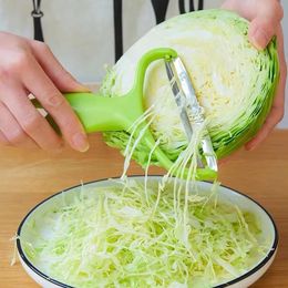 Peeler Vegetables Fruit Stainless Steel Knife Cabbage Graters Salad Potato Slicer Kitchen Accessories Cooking Tools Wide Mouth 122770
